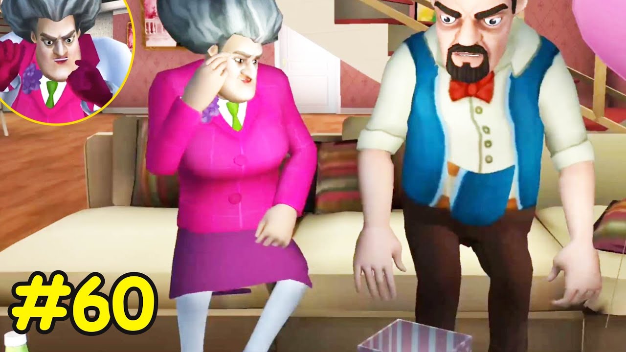 Scary Teacher 3D The Best Pranks You'll Ever See Funny Game #60 - YouTube