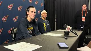 Caitlin Clark KK Timpson Postgame Press Conference After Fever s OT Win over Dream