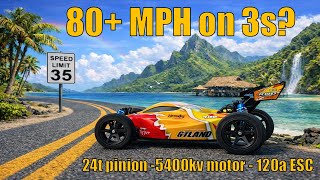 Gtfans M610 - 24T Pinion - 120A Esc - 5400Kv - 3S Speedruns 112 Scale Better Than X12S Wb12Pro?