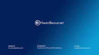 Video Tutorial: Gmail Backup Tool - Handy Backup screenshot 4