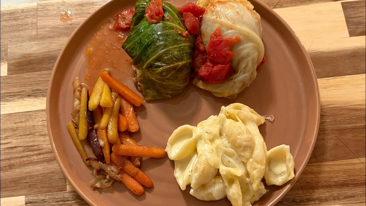 Golabki, Mac and Cheese, and Homemade Sourdough Bread