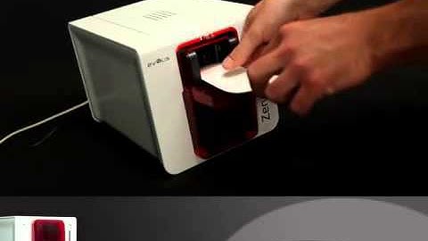 How to give your Evolis Zenius ID card printer an advanced cleaning