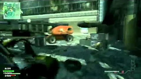 MW3 Multiplayer Team-Deathmatch (32-5) on Downturn Mp5 Silenced