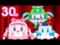 Learning Songs for Kids | ABCs, 123s, Family Members &+ | Preschool | Robocar POLI - Nursery Rhymes