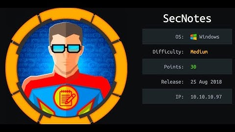 SecNotes Hack The Box Walkthrough Windows Machine (Medium)
