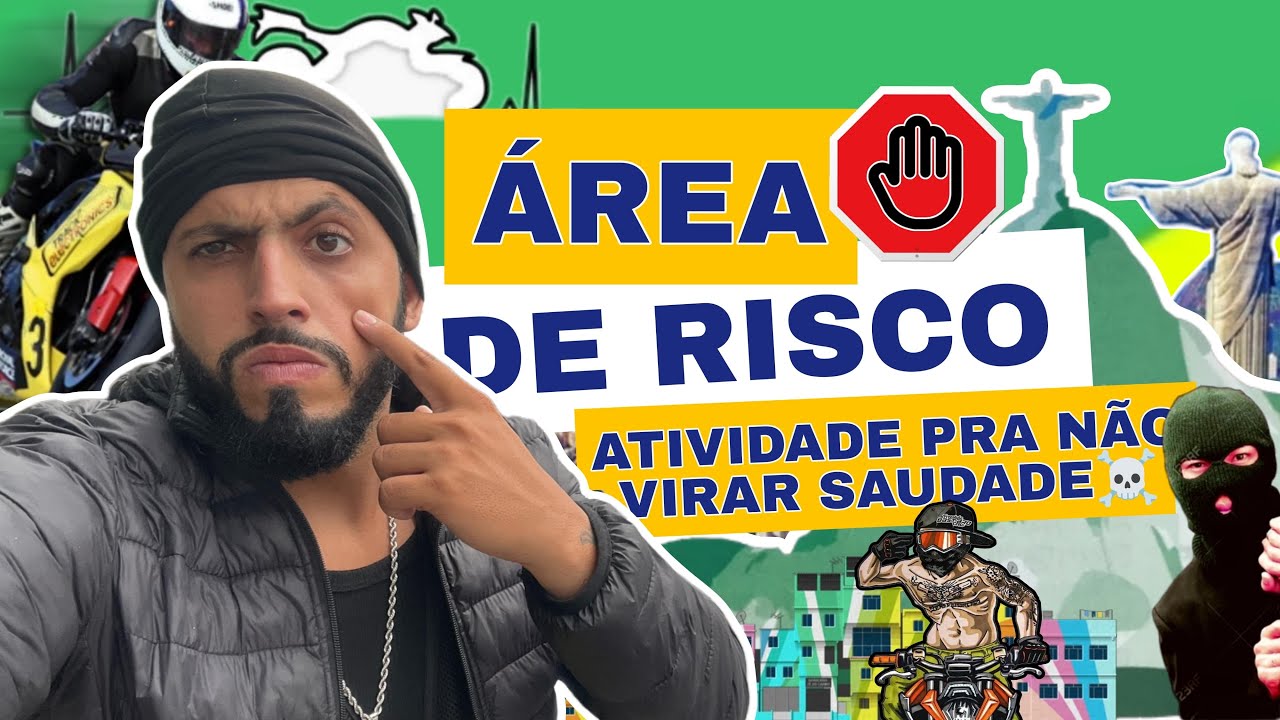 ✅APRENDA SOBRE ÁREA DE RISCO DO PONTO DE VISTA DO MOTOBOY NO ESTADO DO RIO DE JANEIRO UBER MOTO E 99