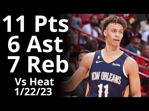 Dyson Daniels 11 Pts 7 Reb 6 Ast vs Heat Highlights