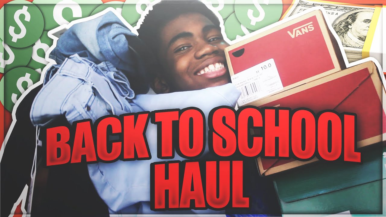Back To School Clothing Haul Vans Pumas Calvin Klein Nautica Youtube