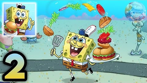 SpongeBob: Krusty Cook-Off - Gameplay Walkthrough Part 2 - Level 10-11 (iOS, Android)