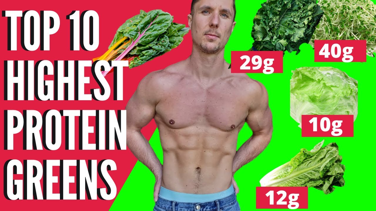 Top 10 BEST GREENS for Protein 🥬 💪 YouTube