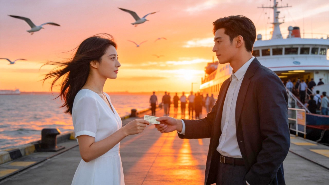 Rich girl runs away with no money; a poor guy gives her a ticket. He’s her fiancé — fate!