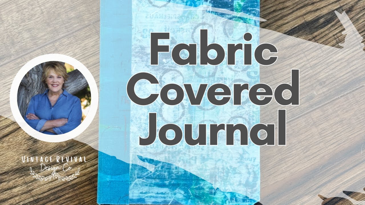 Fabric Covered Journal How to Print Your Art Work and