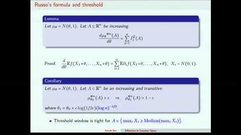 Influences in Gaussian Space
