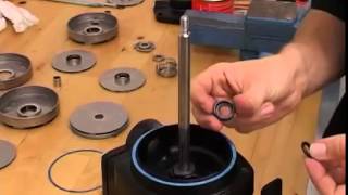 CM, CME 1, 3, 5, 10, 15, 25 cast iron Pumpcare Service Video