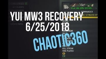 MW3 Recovery Proof by Yui