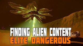 Elite Dangerous - How to find the Alien Content