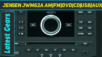 Jensen JWM62A AM|FM|DVD|CD|USB|AUX|App Ready Bluetooth Wallmount Stereo - Review 2023