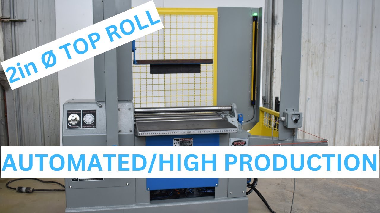 16ga x 2ft 4-ROLL PLATE ROLL | WDM