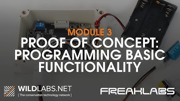 Build Your Own Data Logger: Module 3: Proof Of Concept - Programming Basic Functionality