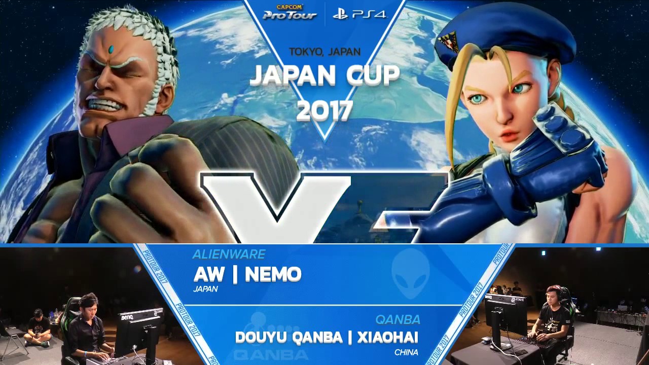 Sfv Aw Nemo Vs Douyu Qanba Xiaohai Japan Cup 17 Top 8 Cpt 17 Youtube