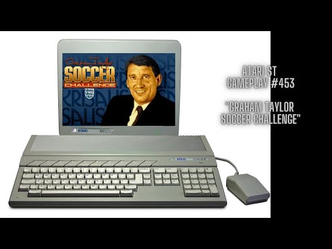 Graham Taylor Soccer Challenge (Atari ST / gameplay #453)