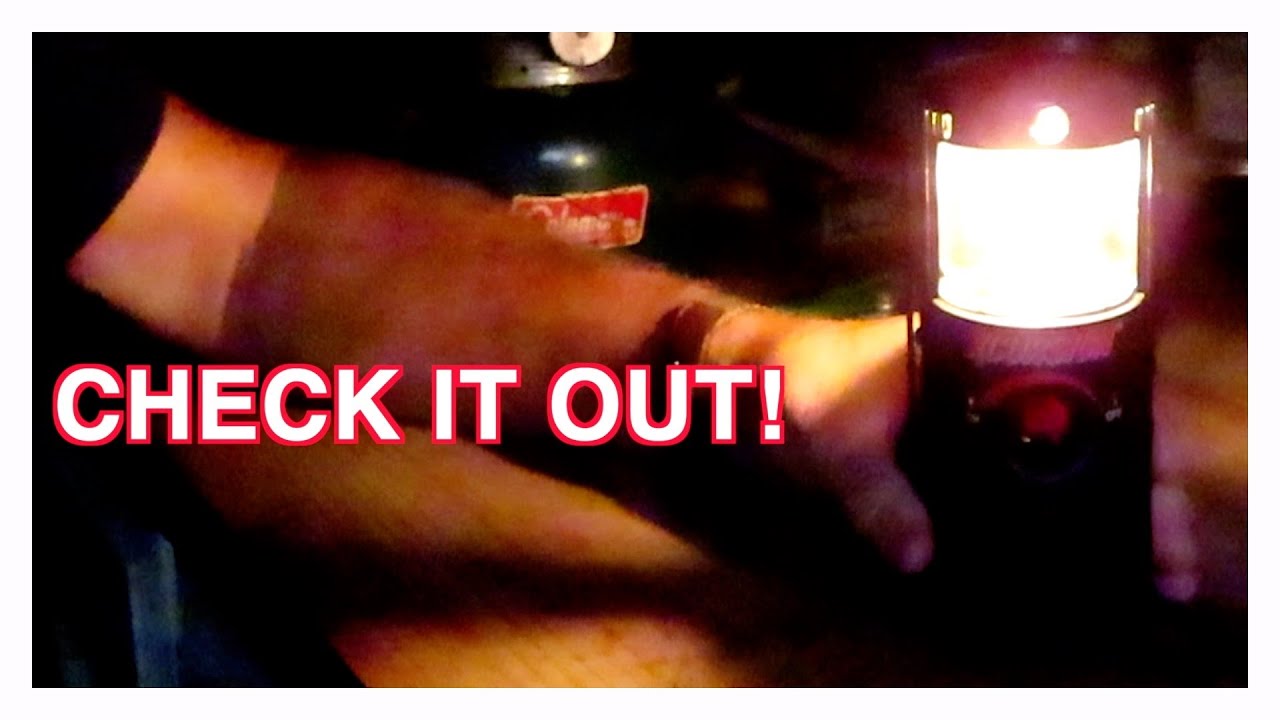 COLEMAN EXPONENT SERIES XCURSION MINI BACKPACKING LANTERN! - YouTube