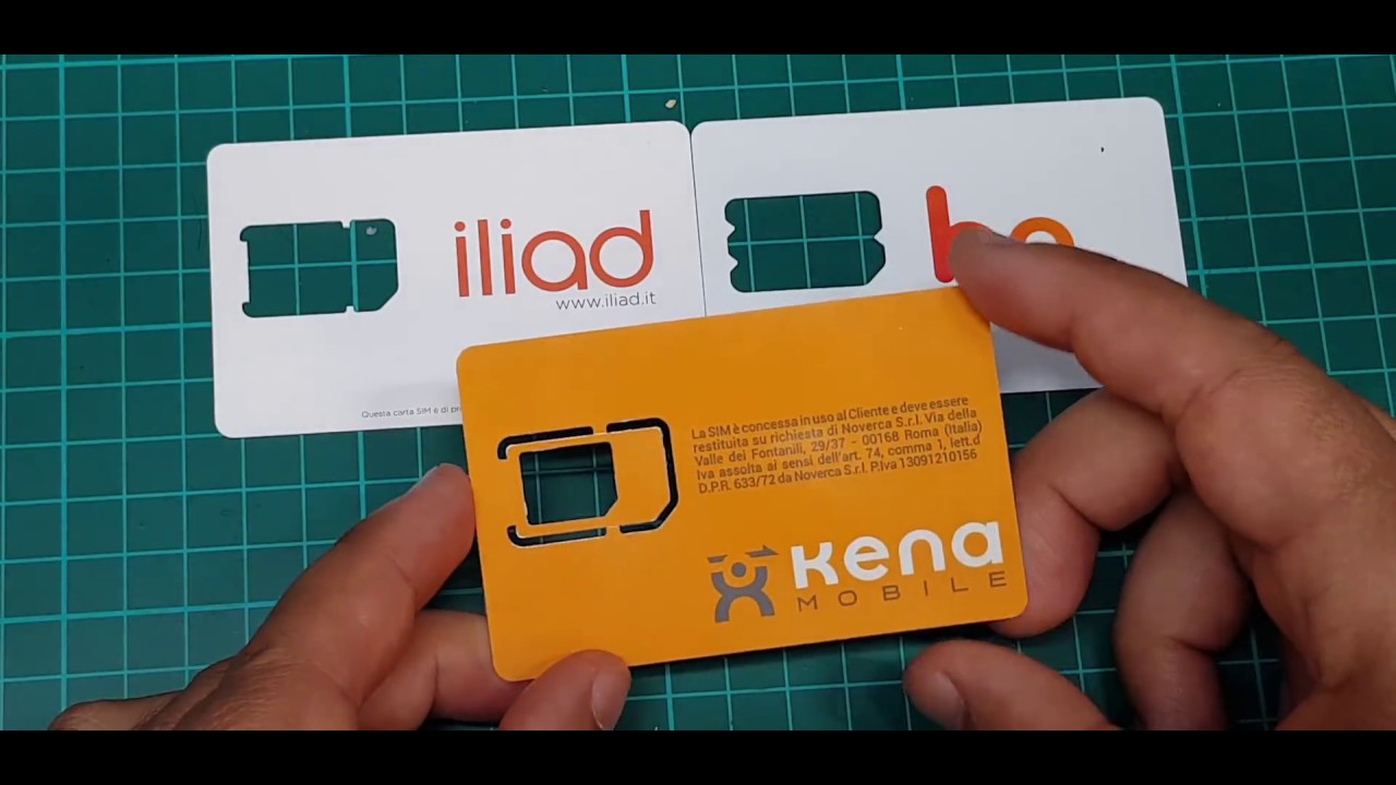 Kena mobile vs iliad vs ho mobile - YouTube