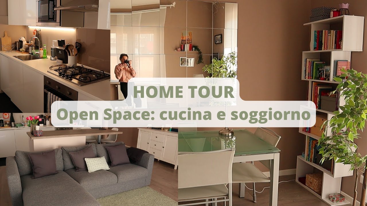 HOME TOUR / OPEN SPACE CUCINA E SALOTTO // ARREDI IKEA