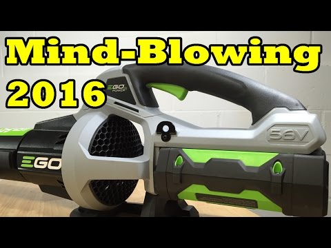 NEW 2016 EGO 530CFM BLOWER LB5302- INTRODUCING THE LEAF BLOWER KING!