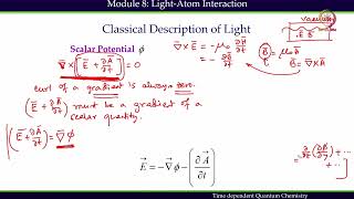 Mod 09 Lec 49 Vector and Scalar Potential