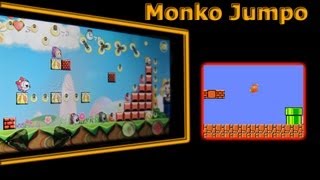 Fun iPhone Game Monko Jumpo Review - Mario Bros Style App screenshot 3