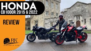Honda CB1000R Black Edition 2022 & my 2015 CB1000R review model comparison