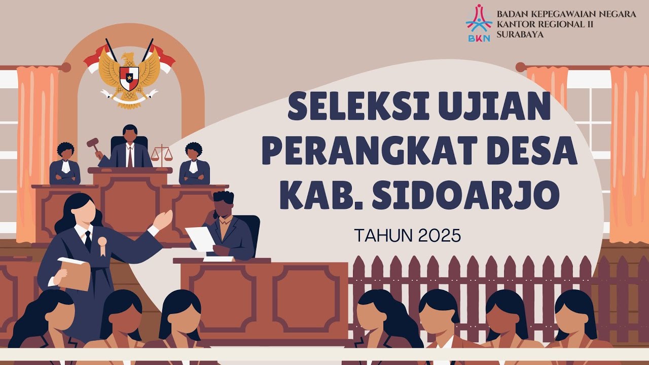 [ SESI 1 | 30 OKTOBER 2025 ] LIVESCORE SELEKSI PERANGKAT DESA KAB. SIDOARJO