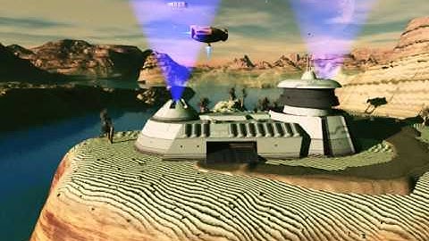 Vue Alien planet test