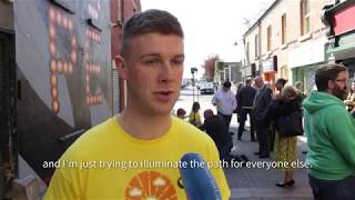 Darkness Into Light launches Wall of Hope in Dublin