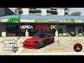 Honda Civic EK 2000 With Animated Ring Lights Mod In GTA V (Hindi/Urdu)