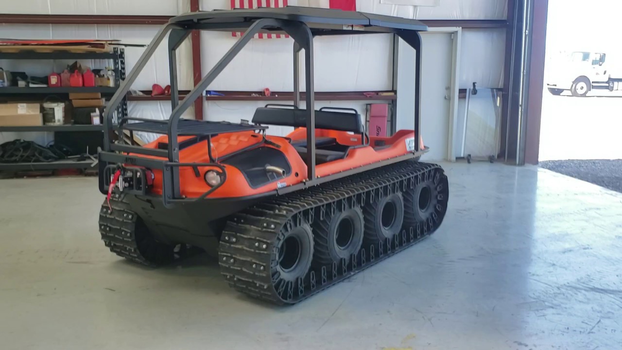 2019 ARGO AVENGER 8X8 W/ ROPS AND TRACKS - YouTube