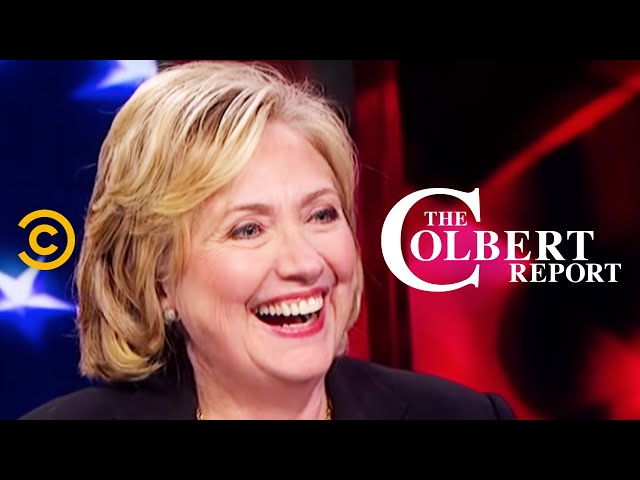 The Colbert Report - Hard Choices - Hillary Clinton class=