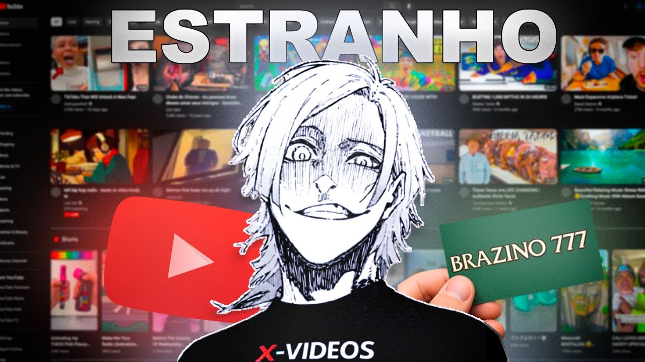 O Anúncio do Brazino no Youtube é muito ESTRANHO KKKKK