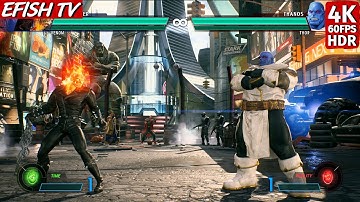 Ghost Rider & Venom vs Thanos & Thor (Hardest AI) - Marvel vs Capcom: Infinite