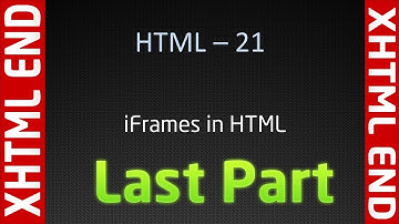 xHTML/ HTML - 21 iFrame - LearnWithSaad