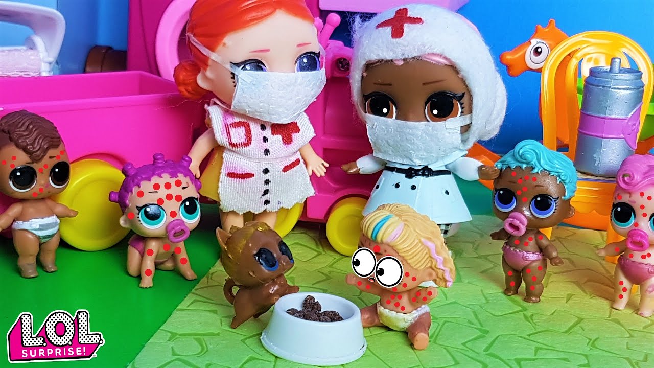 ВЕСЕЛЫЕ ПРИКЛЮЧЕНИЯ МАЛЫШЕЙ ЛОЛ LOL сюрприз в детском садике! #Мультики
