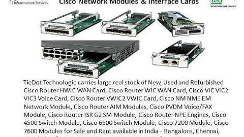 Buy New, Used, Refurbished Cisco Network Modules Sale Rental Price +91-9036000187, +91-9035020041
