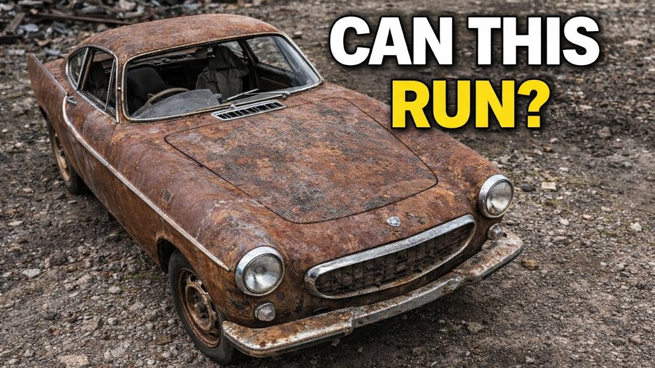 BEFORE ➜ AFTER Volvo P1800 (1961) 😱 | Satisfying ASMR Car Restoration