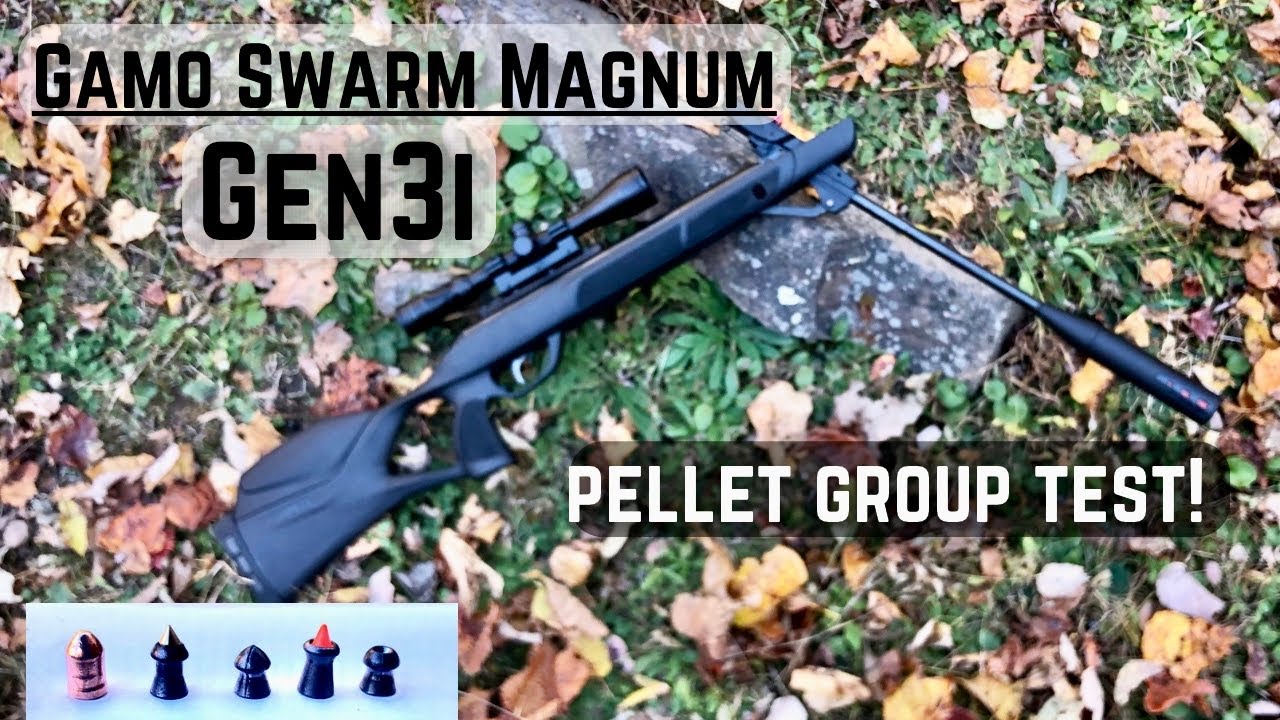 5 different pellets...5 shot groups...which pellet works best for the