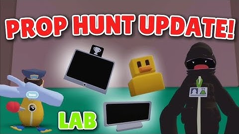 New PROP HUNT lab update in Yeeps: Hide and Seek!