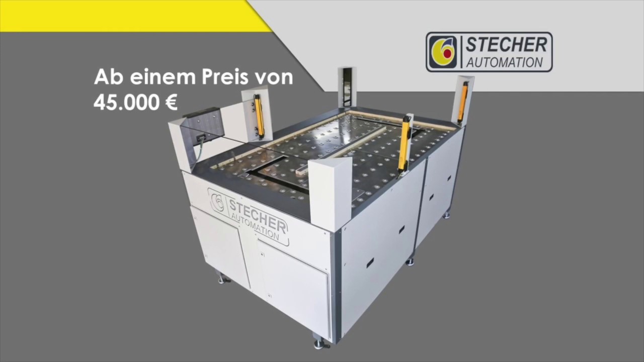 Paletten-Umlauf-System Automation an einer Muratec MD/ MW 120