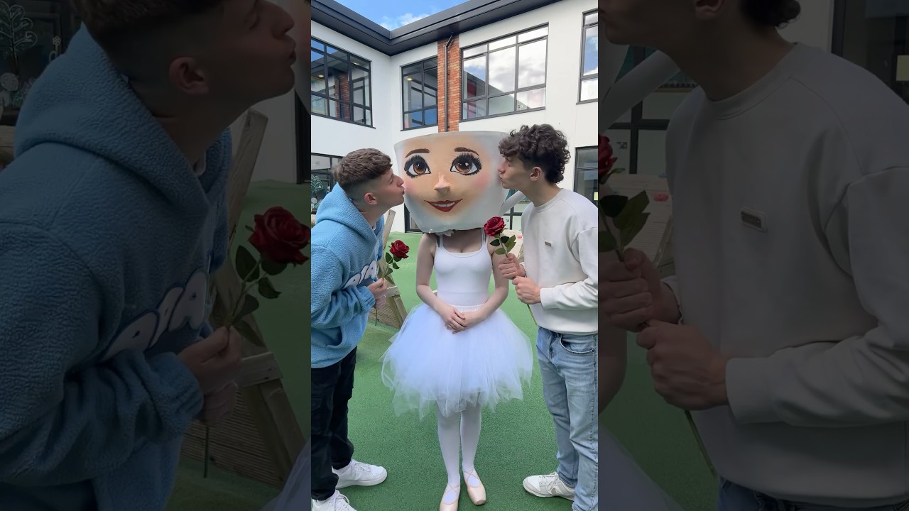 WE KISSED BALLERINA CAPPUCINA! 😱 