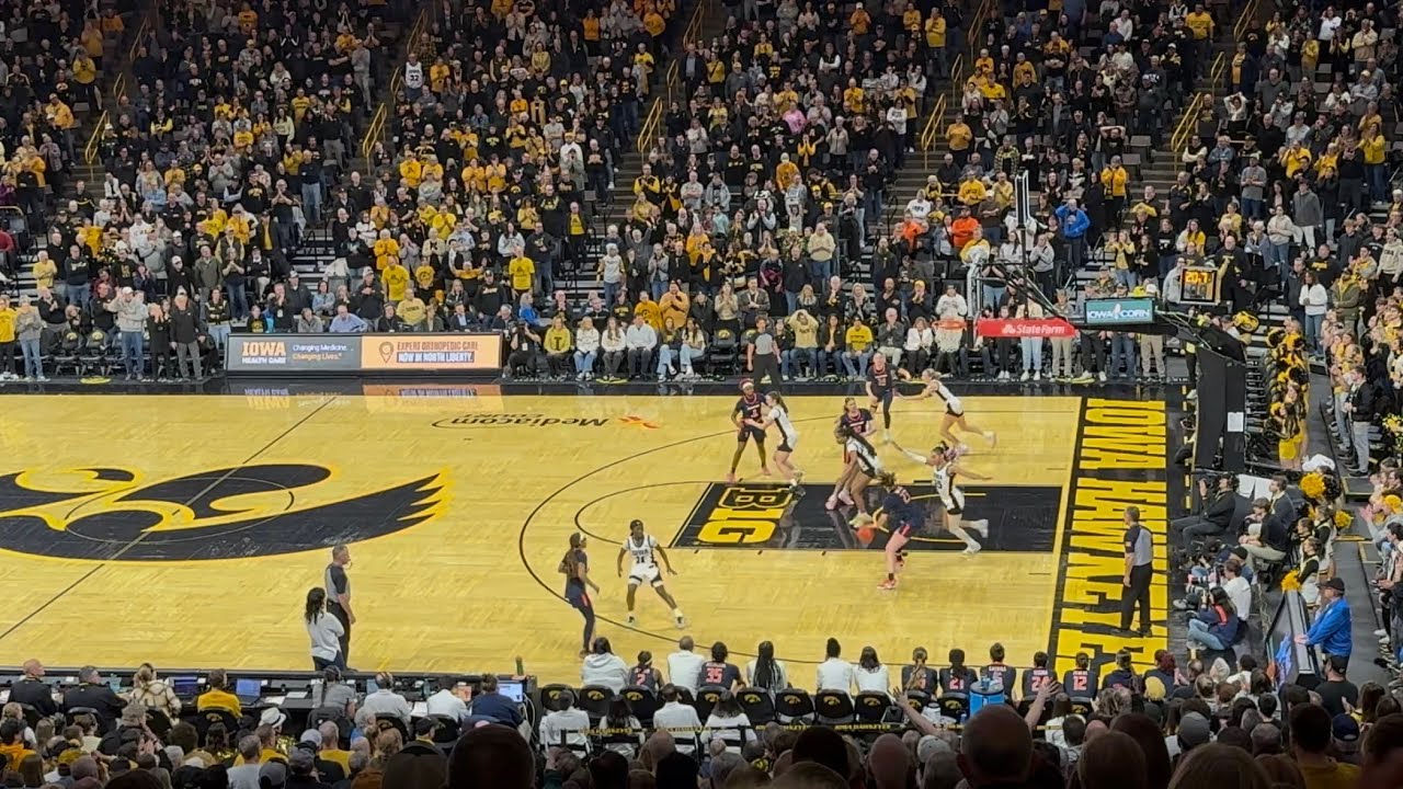 Final 47 seconds of Iowa Women’s Basketball vs Illinois ~ February 26, 2026