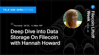 Deep Dive Into Data Storage On Filecoin